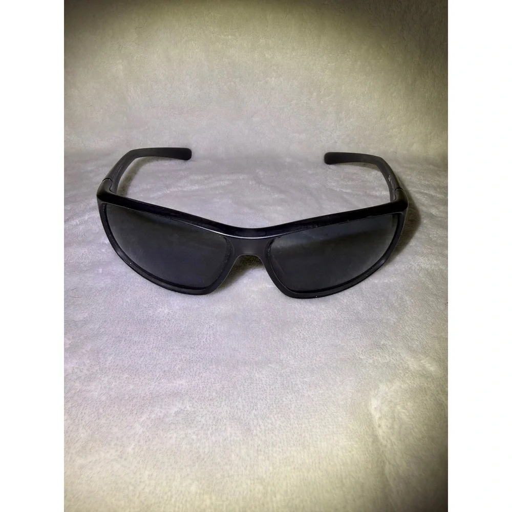 Nike Sunglasses Mens OS Black Excellent Adrenaline EV0605 060 Sport Wrap Italy
